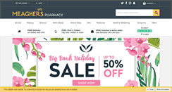 Desktop Screenshot of meagherspharmacy.ie